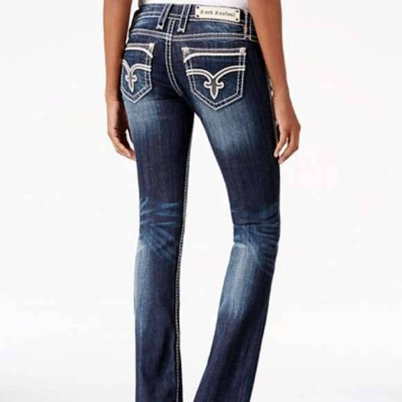 rock revival high rise jeans